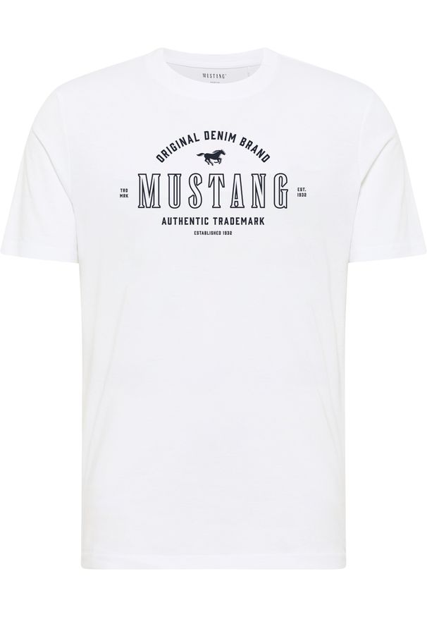 Męski T-Shirt Mustang Style Alex General White 1017999 2045