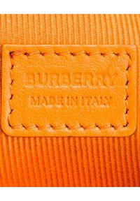 Burberry - BURBERRY - Okrągła torebka Louise. Kolor: czarny. Materiał: materiał #8