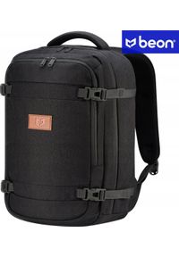 Plecak turystyczny Beon Plecak podróżny do samolotu Ryanair Beon CB461 Black #1