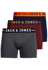 Jack & Jones - Jack&Jones Komplet 3 par bokserek Lichfield 12113943 Kolorowy. Materiał: bawełna. Wzór: kolorowy #1