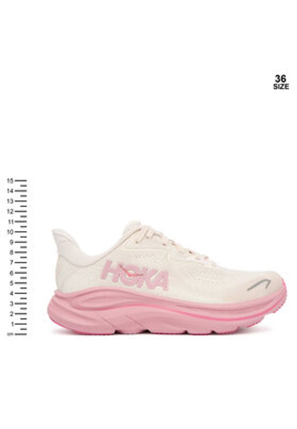 HOKA - Hoka Buty do biegania Clifton 10 1168860 Écru. Materiał: materiał