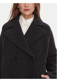 Marc O'Polo Płaszcz wełniany 508 0302 71151 Szary Relaxed Fit. Typ kołnierza: polo. Kolor: szary. Materiał: wełna #2