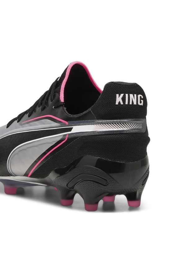 Puma - Buty piłkarskie KING ULTIMATE FG/AG PUMA. Kolor: czarny, różowy, biały, wielokolorowy. Sport: piłka nożna