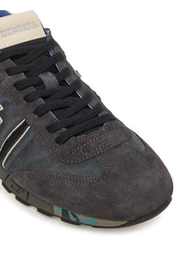 Premiata Sneakersy LUCY VAR 7770 Granatowy. Kolor: niebieski. Materiał: materiał