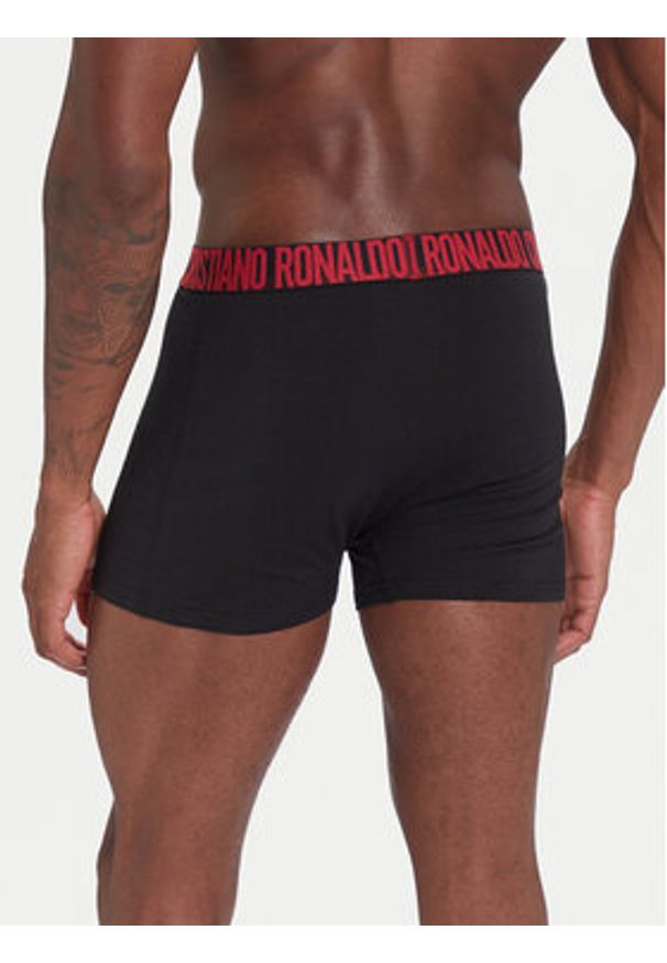 Cristiano Ronaldo CR7 Komplet 5 par bokserek 8125-49 Czarny. Kolor: czarny. Materiał: bawełna