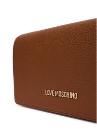 Love Moschino - LOVE MOSCHINO Torebka JC4008PP1OLB0200 Brązowy. Kolor: brązowy. Materiał: skórzane #4