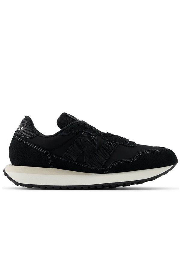 Buty damskie New Balance WS237ABB - czarne. Kolor: czarny. Materiał: guma, syntetyk, zamsz, materiał, skóra. Szerokość cholewki: normalna