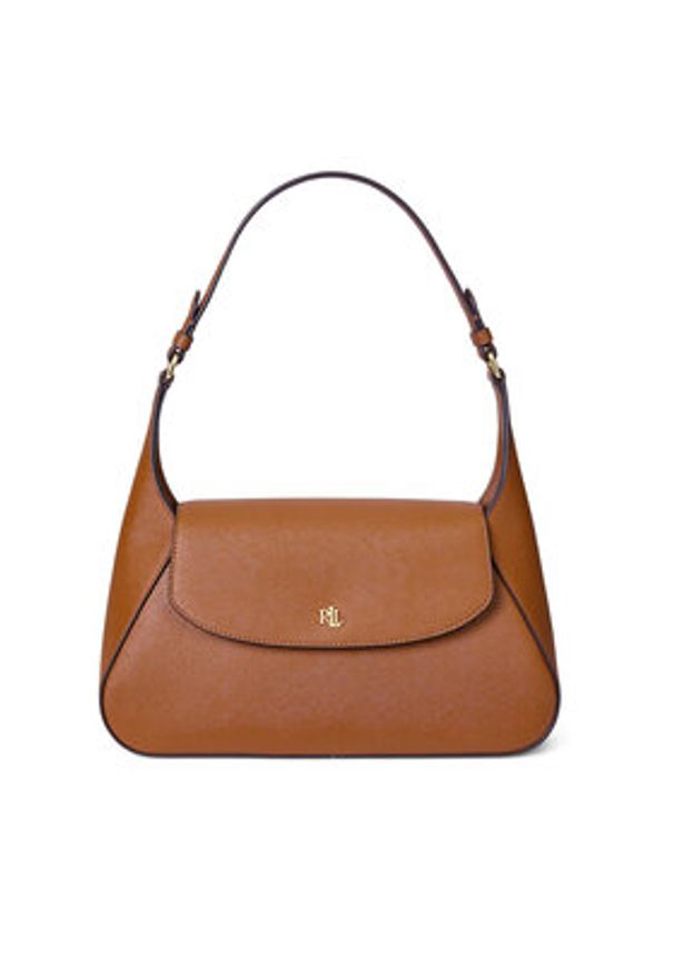 Lauren Ralph Lauren - LAUREN RALPH LAUREN Torebka 431969364002 Brązowy. Kolor: brązowy. Materiał: skórzane
