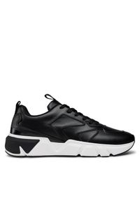 Calvin Klein Sneakersy Low Top Lace Up Lth Hf HM0HM00995 Czarny. Kolor: czarny. Materiał: skóra