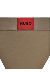 Hugo - HUGO Stringi String Red Label 50492326 Brązowy. Kolor: brązowy. Materiał: bawełna #3