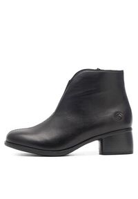 Remonte Botki R8870-00 Czarny. Kolor: czarny. Materiał: skóra #5