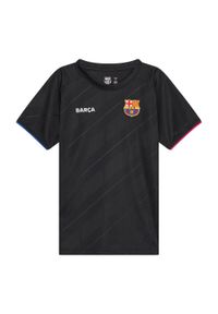 Koszulka piłkarska dla dzieci FC Barcelona. Kolor: czarny. Materiał: poliester. Sport: piłka nożna #1