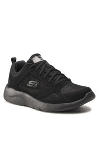 skechers - Skechers Sneakersy Fallford 58363/BBK Czarny. Kolor: czarny. Materiał: skóra #6