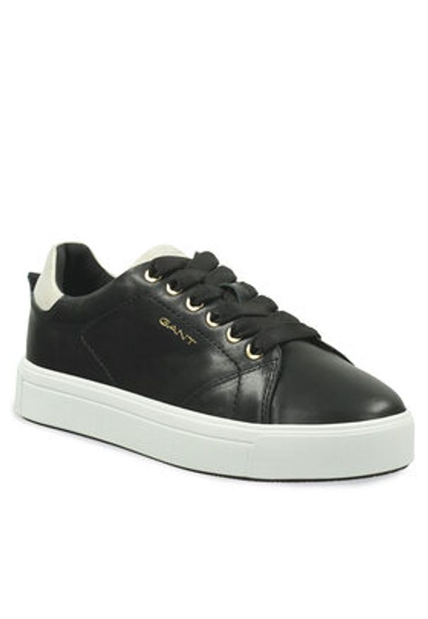 GANT - Gant Sneakersy 30531828 Czarny. Kolor: czarny. Materiał: skóra