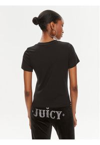 Juicy Couture T-Shirt Enzo Dog JCBCT224816 Czarny Slim Fit. Kolor: czarny. Materiał: bawełna #3