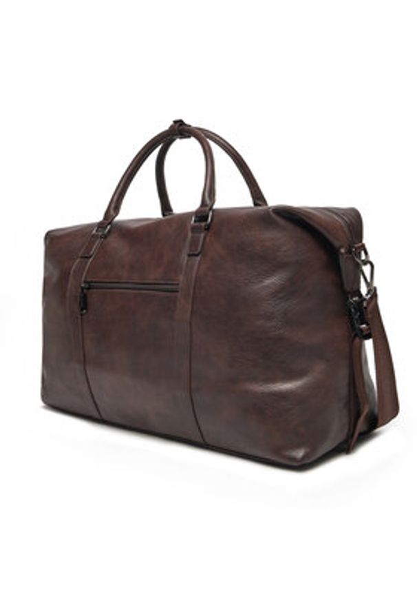 VALENTINO - Valentino Torba Infinity Weekend VBS8AS09GR Brązowy. Kolor: brązowy. Materiał: skóra