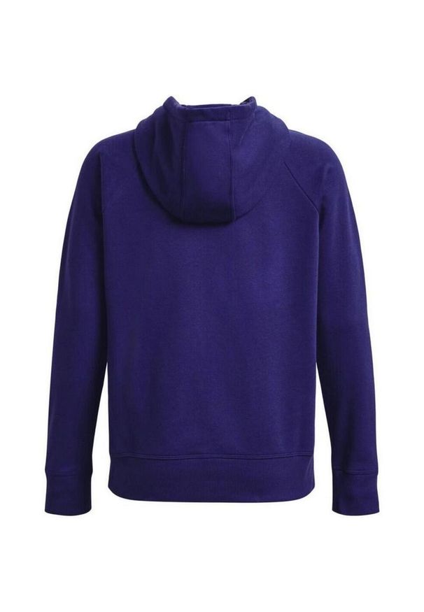 Under Armour - Bluza Z Kapturem Damska Polar Rival HB. Typ kołnierza: kaptur. Kolor: niebieski. Materiał: polar