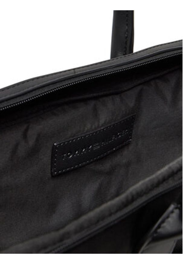 TOMMY HILFIGER - Tommy Hilfiger Torba na laptopa Th Nylon Travel Computer Bag AM0AM13470 Czarny. Kolor: czarny. Materiał: materiał