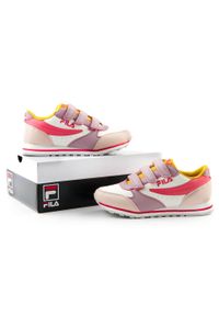 Buty do chodzenia dziecięce Fila Orbit Velcro Low. Kolor: wielokolorowy. Sport: turystyka piesza