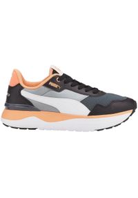Buty do chodzenia dla dzieci Puma R78 Voyage. Kolor: szary. Materiał: guma, materiał, syntetyk, tkanina. Sport: turystyka piesza