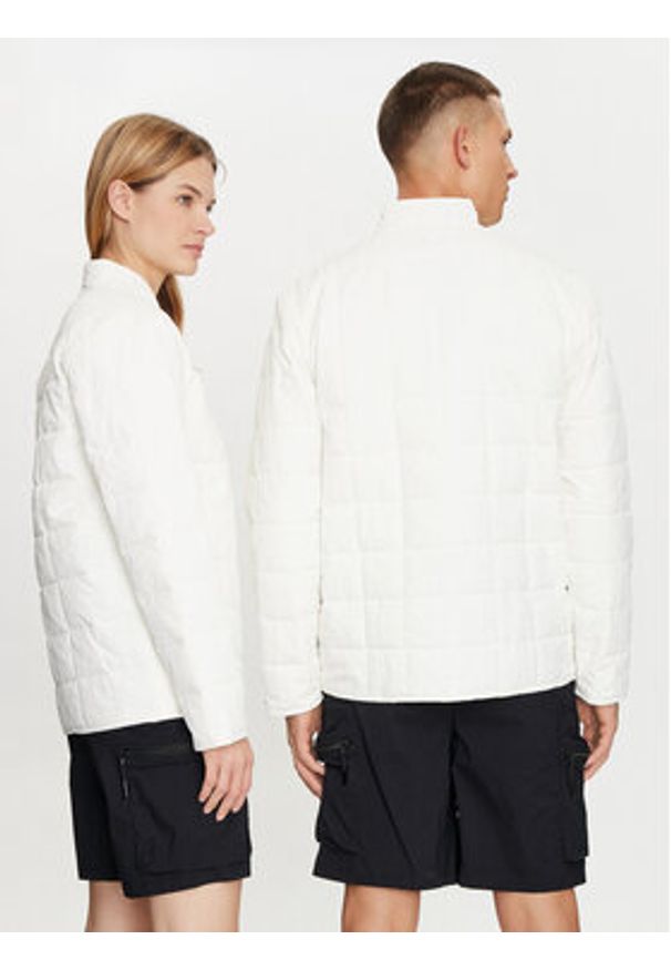 Rains Kurtka przejściowa Giron Liner Jacket T1 19400 Biały Regular Fit. Kolor: biały. Materiał: syntetyk