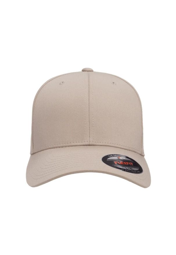 FLEXFIT - Czapka Z Daszkiem Dziecięca Wooly Combed. Kolor: biały