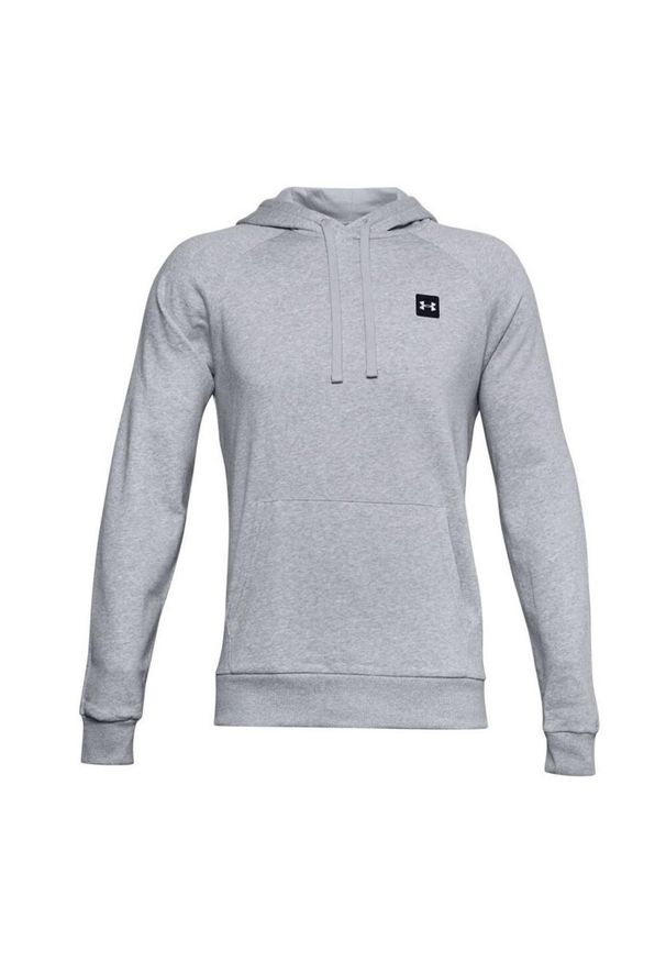 Under Armour - Męska Bluza Polarowa Rival. Kolor: szary. Materiał: polar