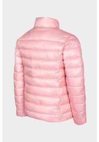 4f - 4F kurtka dziecięca kolor różowy. Okazja: na co dzień. Kolor: różowy. Materiał: materiał. Styl: casual