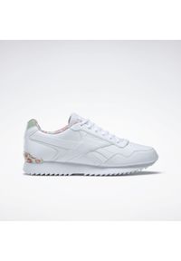 Buty do chodzenia damskie Reebok Royal Glide. Zapięcie: sznurówki. Kolor: biały, wielokolorowy, różowy. Materiał: guma, materiał, syntetyk. Szerokość cholewki: normalna. Model: Reebok Royal. Sport: turystyka piesza
