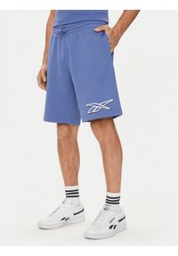 Reebok Szorty sportowe Vector Pack Ri Logo 100202404 Niebieski Regular Fit. Kolor: niebieski. Materiał: bawełna, syntetyk. Styl: sportowy
