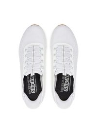 skechers - Skechers Sneakersy Glide-Step-Tranquility 104574/WBK Biały. Kolor: biały. Materiał: materiał #4