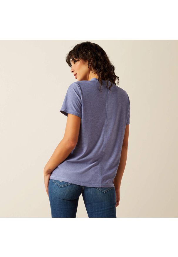 Koszulka damska Ariat Laguna. Kolor: fioletowy