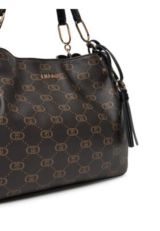 Liu Jo Torebka M Satchel AF5113 E0053 Brązowy. Kolor: brązowy. Materiał: skórzane