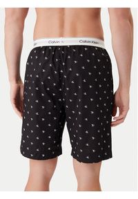 Calvin Klein Underwear Szorty piżamowe LV00NM2832 Czarny Regular Fit. Kolor: czarny. Materiał: bawełna #4