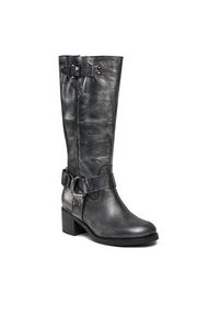 Bronx Kozaki High boots 14291-M Czarny. Kolor: czarny. Materiał: skóra #3