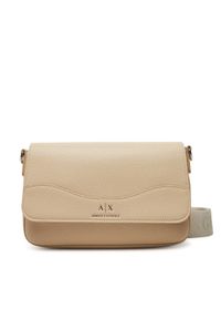 Armani Exchange Torebka 942912 CC783 U1092 Beżowy. Kolor: beżowy. Materiał: skórzane #1