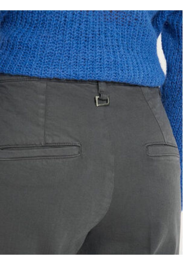 Marella Chinosy 2423136064 Szary Regular Fit. Kolor: szary. Materiał: bawełna