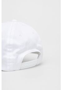 EA7 Emporio Armani czapka bawełniana 284952.2R101 kolor biały z aplikacją. Kolor: biały. Materiał: bawełna. Wzór: aplikacja #3