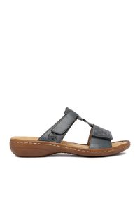 Klapki Rieker. Kolor: niebieski #1