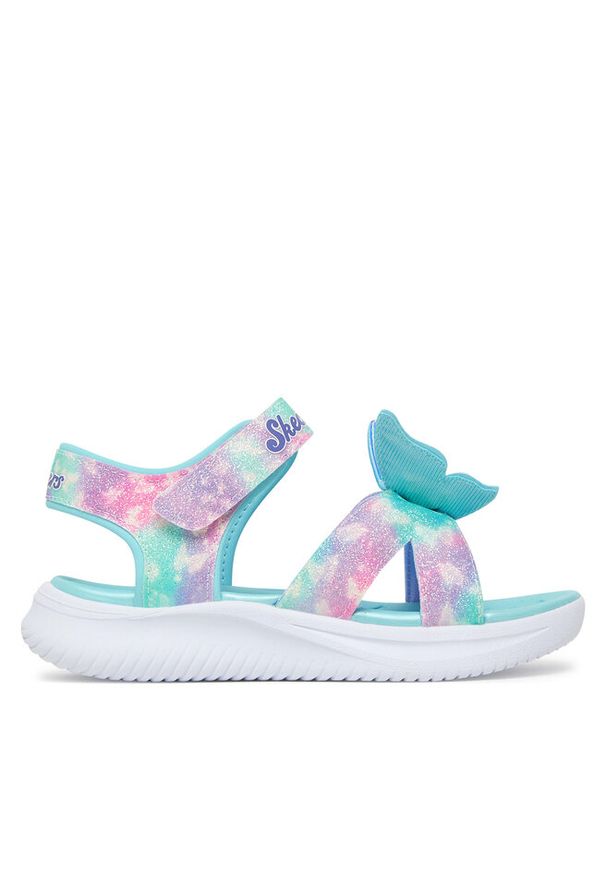 skechers - Sandały Skechers. Kolor: niebieski