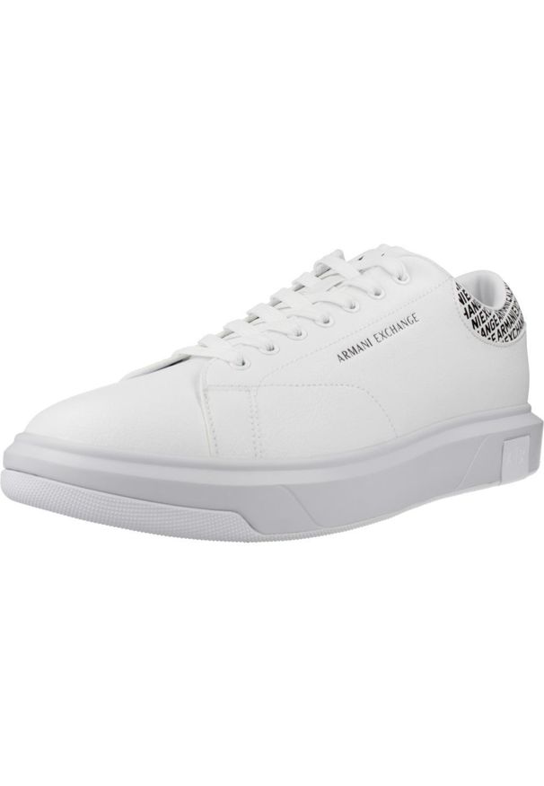 Armani Exchange - Buty ARMANI EXCHANGE XUX123 XV761 Biały. Kolor: biały. Materiał: syntetyk
