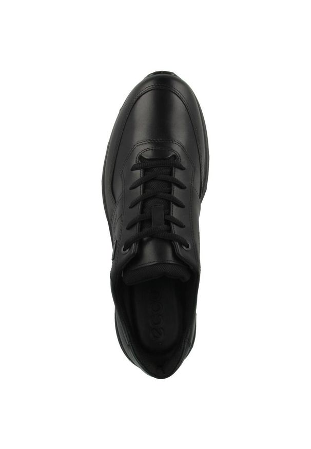 ecco - Buty do chodzenia męskie Ecco Irving. Zapięcie: sznurówki. Kolor: czarny. Materiał: syntetyk, materiał. Szerokość cholewki: normalna. Sport: turystyka piesza
