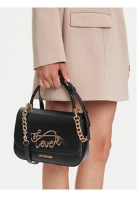 Love Moschino - LOVE MOSCHINO Torebka JC4268PP0MKG0000 Czarny. Kolor: czarny. Materiał: skórzane #3