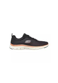 skechers - Buty do chodzenia damskie Skechers Flex Appeal 40. Zapięcie: sznurówki. Kolor: wielokolorowy, różowy, czarny. Materiał: guma, materiał, tkanina, syntetyk. Szerokość cholewki: normalna. Sport: turystyka piesza