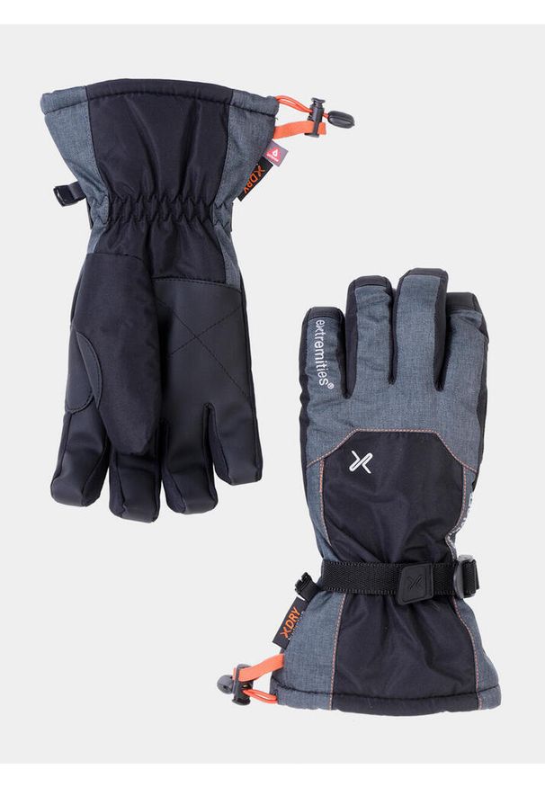 EXTREMITIES - Rękawice zimowe Extremities Torres Peak Glove. Kolor: szary. Sezon: zima
