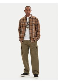 Quiksilver Koszula Yankee EQYWT04648 Brązowy Comfort Fit. Kolor: brązowy. Materiał: syntetyk #3