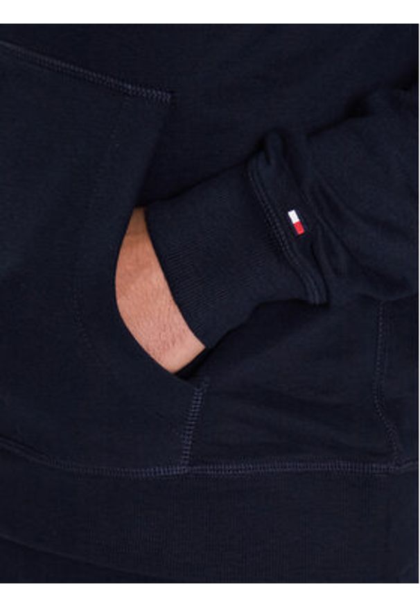 TOMMY HILFIGER - Tommy Hilfiger Bluza UM0UM02879 Granatowy Regular Fit. Kolor: niebieski. Materiał: bawełna, syntetyk