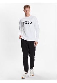 BOSS - Boss Bluza 50482898 Biały Relaxed Fit. Kolor: biały #4