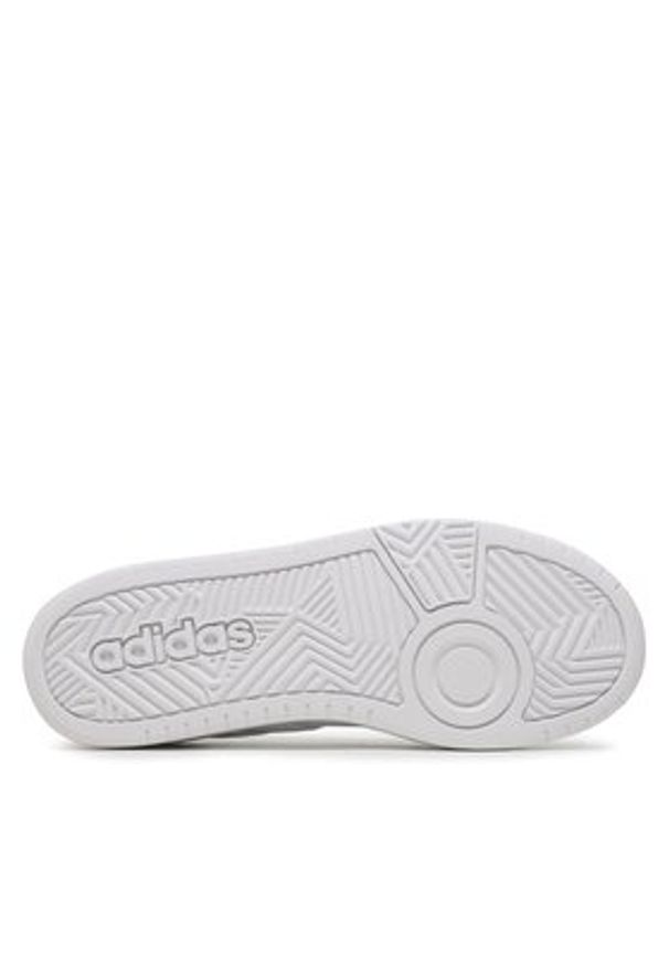 Adidas - adidas Sneakersy Hoops GW0433 Biały. Kolor: biały. Materiał: materiał