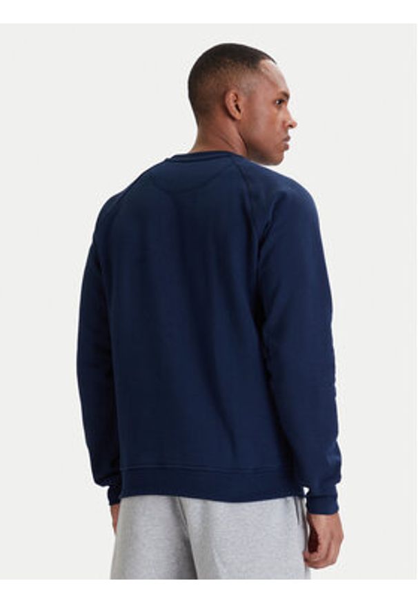 Adidas - adidas Bluza Trefoil Essentials IY4935 Granatowy Regular Fit. Kolor: niebieski. Materiał: syntetyk
